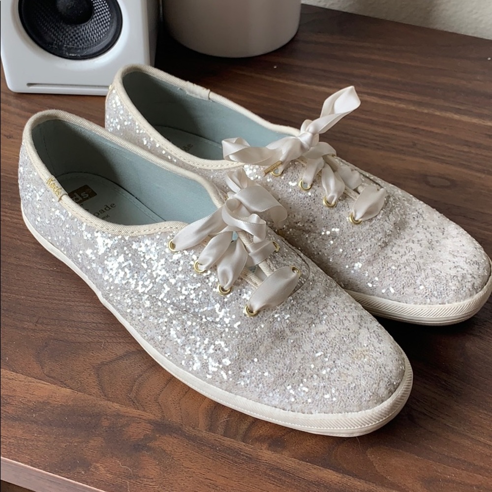 Keds x Kate Spade Sparkly Sneakers